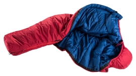 Спальник Deuter Orbit -5° левый Cranberry/Steel в аренду