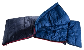 Спальник Deuter Orbit SQ +5° левый Navy/Steel в аренду