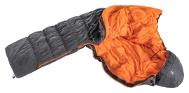 Спальник Deuter Exosphere 0° SL левый Graphite/Mango в аренду